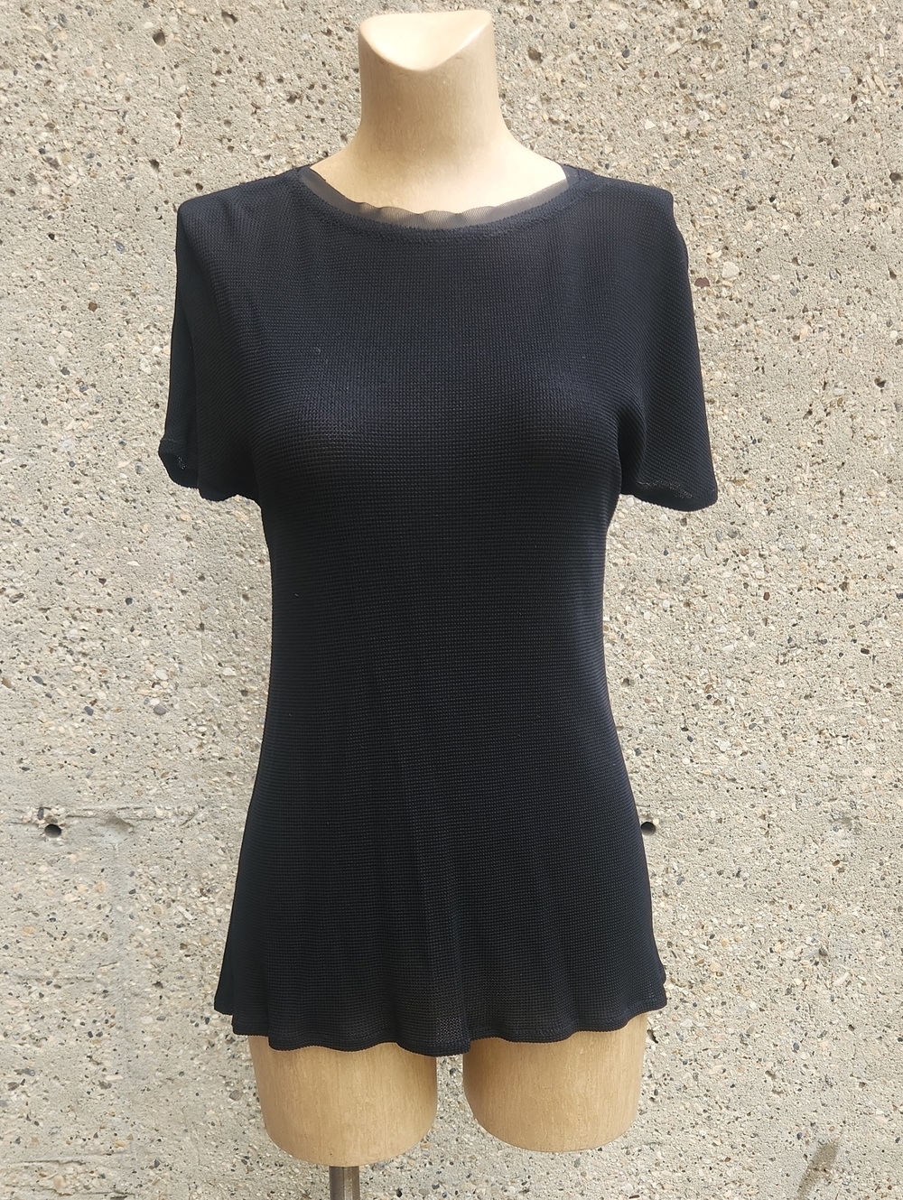 Marie Saint Pierre black tshirt